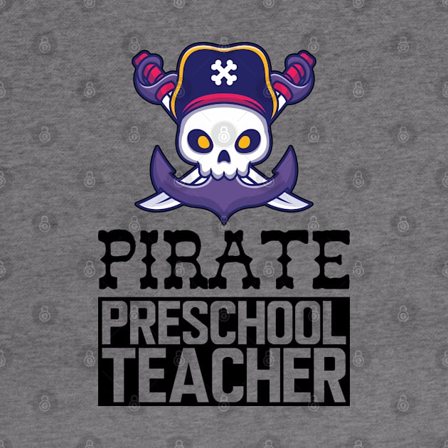 Pirate Preschool Teacher by KC Happy Shop